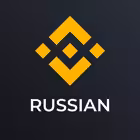 BinanceRussian Telegram Logo