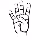 fourword Telegram Logo