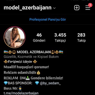 Telegram @modelazerbaijanChannel Image