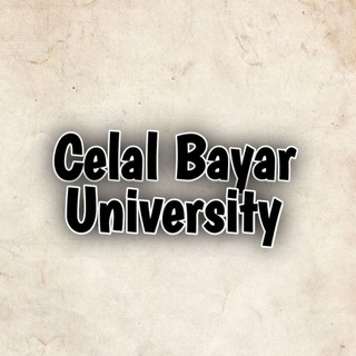 Telegram @celalbayaruniversityGroup Image