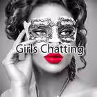 Girls_chatting_video_online_call Telegram Logo