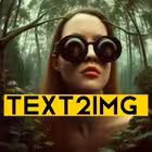 text2img Telegram Logo