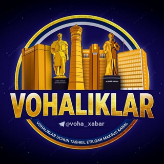 Telegram @VOHALIKLAR_VOHA_BOZORChannel Image