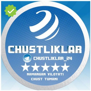 Telegram @Chustliklar_24Channel Image