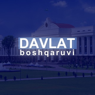 Telegram @davlat_boshqaruviChannel Image