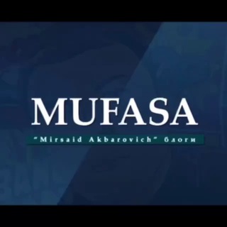 Telegram @mufasa_mhChannel Image