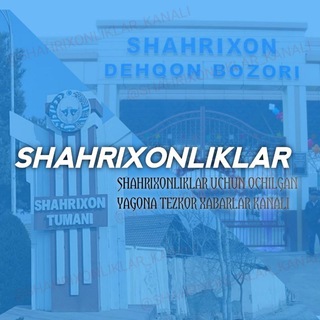 Telegram @shahrixonliklar_kanaliChannel Image