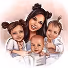 sotnikovanika_telegram Telegram Logo