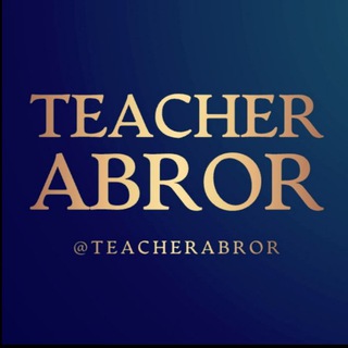 Telegram @TeacherAbrorChannel Image