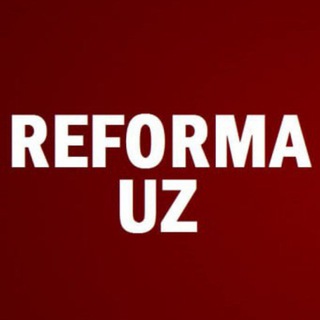 Telegram @reforma_uzChannel Image